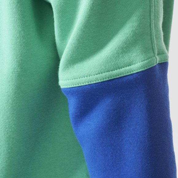 STELLA MCCARTNEY X ADIDAS Athleisure Sport Green Long Hoodie Jumper - Picture 15 of 16